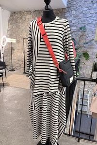 NOEN Tunika &plus; Ballonrock in Streifen Jersey 