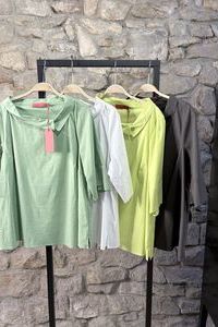 VETONO Bluse mit Schalkragen BW PA Ela