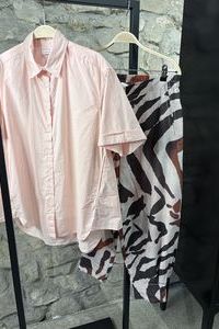 THE WHITE SHIRT Bluse Papertouch  NOEN Leinenhose