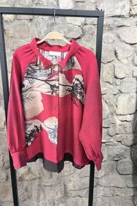 NOEN Bluse Viscoseprint
